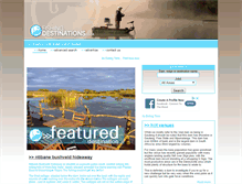 Tablet Screenshot of fishingdestinations.co.za